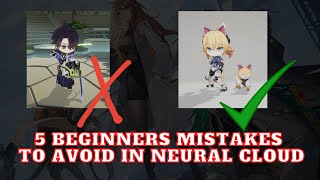 Girls' Frontline: Neural Cloud | 5 Beginners Mistakes to Avoid!!