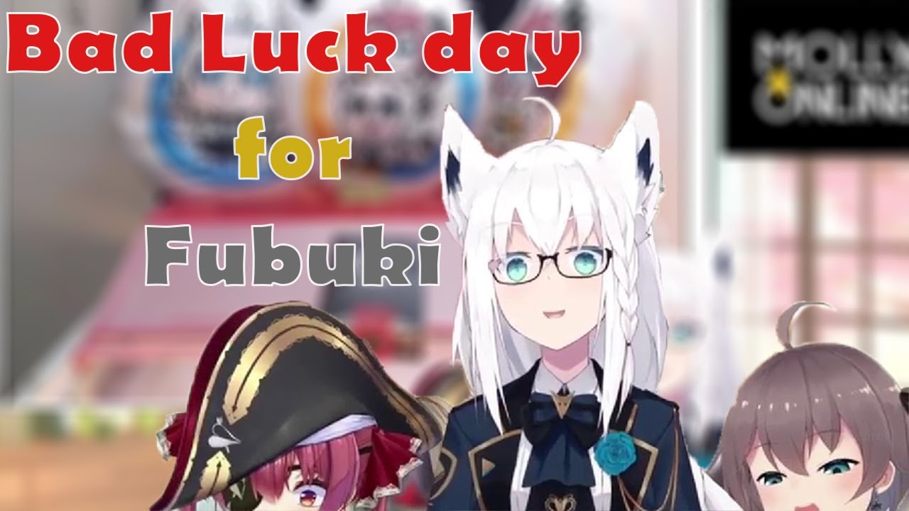 The Bad Day of Shirakami Fubuki when playing Molly Online even tho she already got helped.....