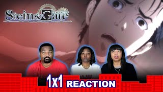 Steins Gate 1x1 Prologue to the Beginning and End - GROUP REACTION!!!