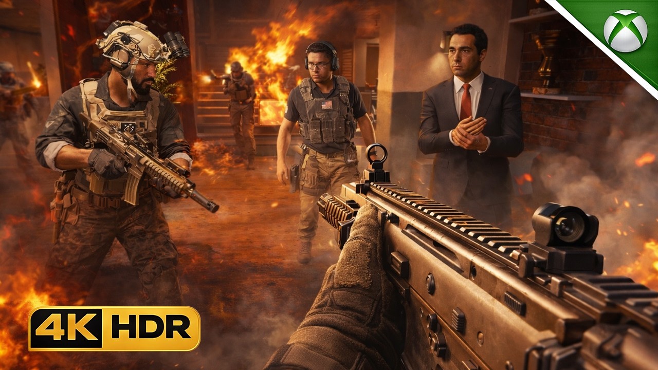 Saving The President | Ultra Realistic Gameplay [4K60FPS] Battlefield 6