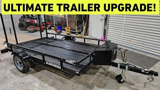 Then BEST Utility Trailer upgrade yet!  And it works so well!