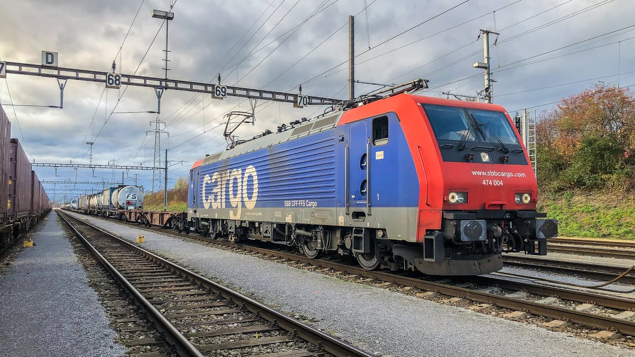 Führerstandsmitfahrt Bözberg mit SBB Cargo Re 474
