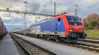Führerstandsmitfahrt Bözberg mit SBB Cargo Re 474