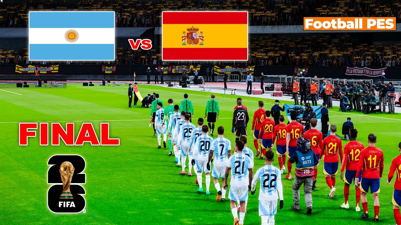 ARGENTINA vs SPAIN - FINAL FIFA World Cup 2026 | Full Match All Goals