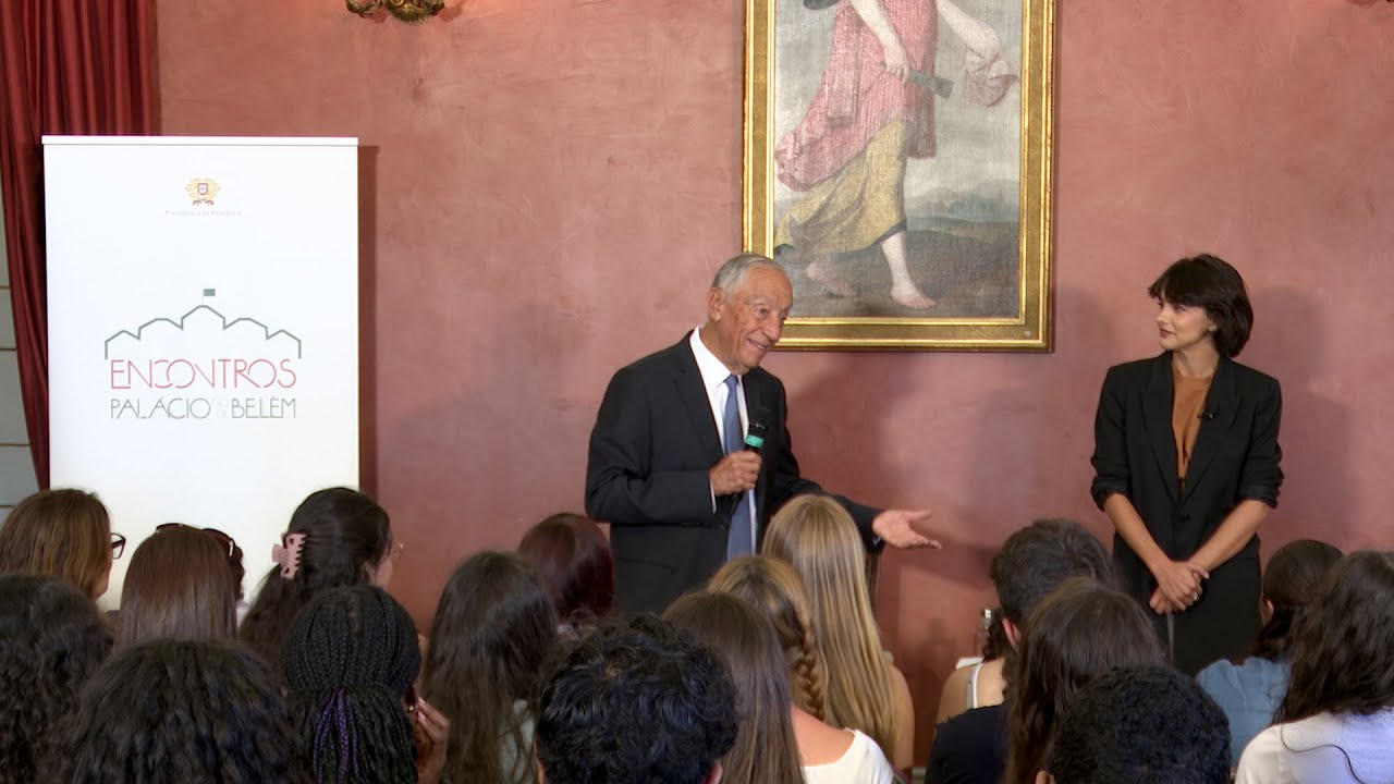 Presidente da República no Programa “Encontros no Palácio de Belém” com Sara Matos