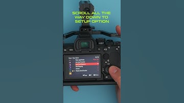 ENABLE ANTI DUST ON SONY A7IV.PROTECT THE SENSOR. #SHORTS #tutorial #cameratutorial #sonyalpha
