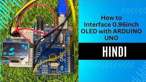 How to use SSD1306 128x32 OLED Display I2C with Arduino code | Arduino Projects For Beginner #diy