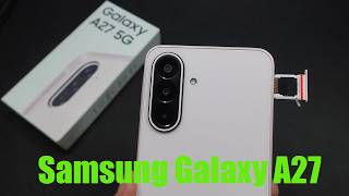 Samsung Galaxy A27 5G | How To Insert Sim & MicroSD Card