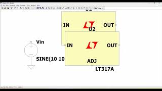 LTspice Tutorial 40: Precision adjustable voltage regulator using LT317A simulated using LTspicetool