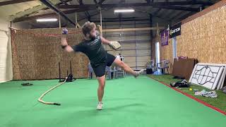 Cross body ipsilateral throw