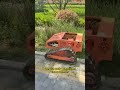 Factory direct sales low price buy online RC wheel brush mower
