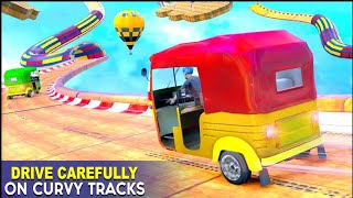 Tuk Tuk Auto Rickshaw 3D Stunt | RitikRiderGaming screenshot 5