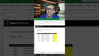 Função Sinal no Excel #byeverton #excel #planilhas