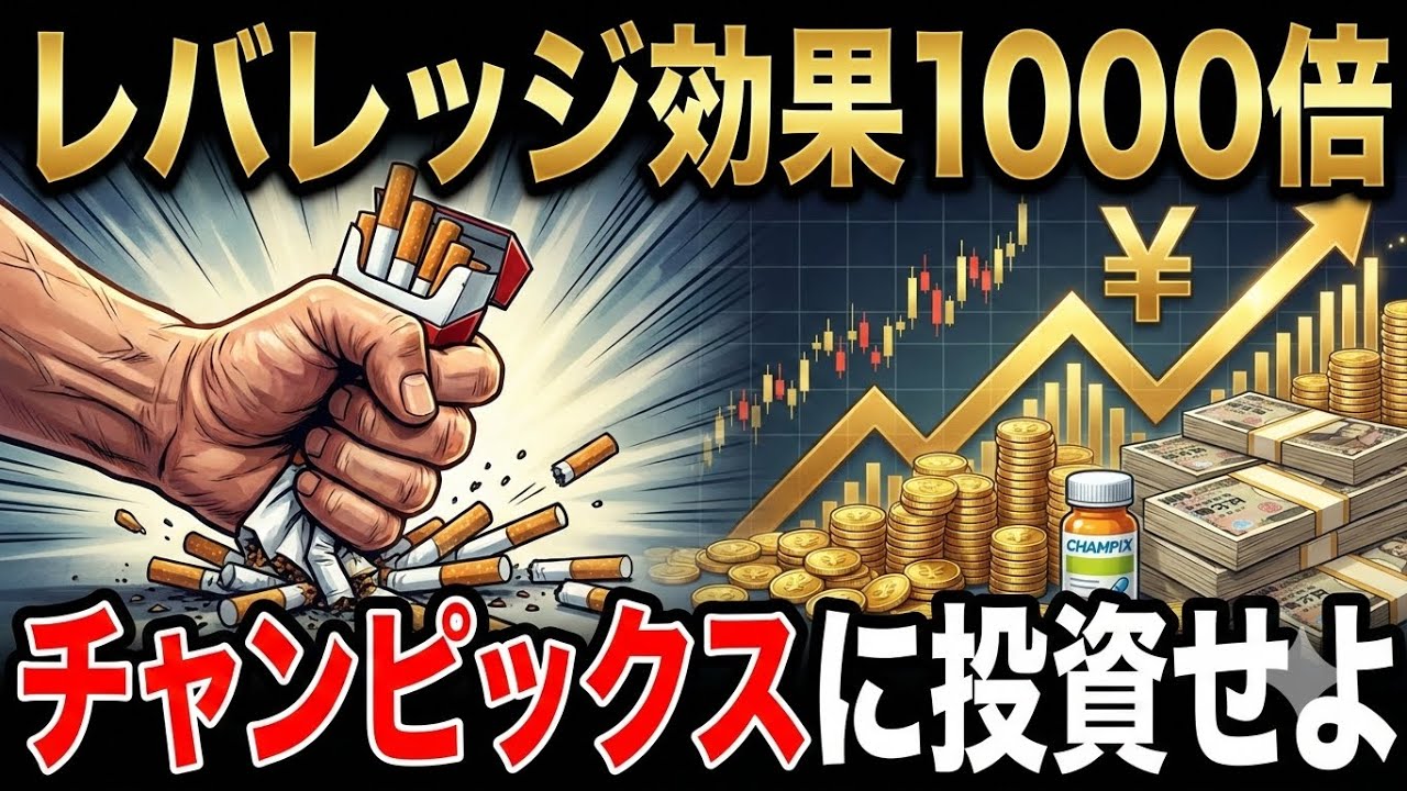 レバレッジ効果1000倍。チャンピックスに投資せよ。