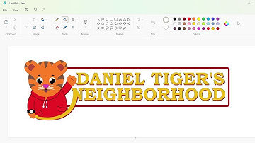 How to draw the Daniel Tiger