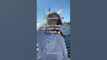 How To Study🤯📝One Chapter 👀🔥In 1 Hour🎒🎀(#trending#studytips#studymotivation#fypシ゚viral#viral#exams)