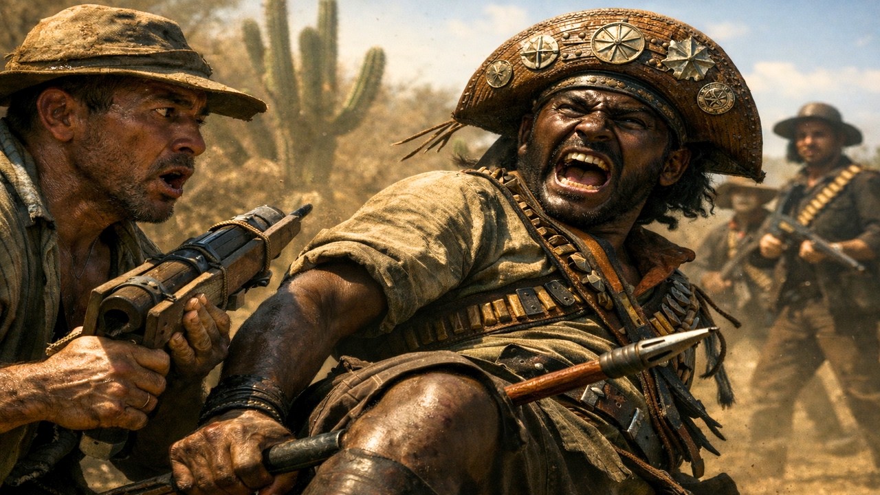 Pescador ACERTOU Arpão na Perna de Zé Baiano... O Ferro VOLTOU NO PEITO DELE!