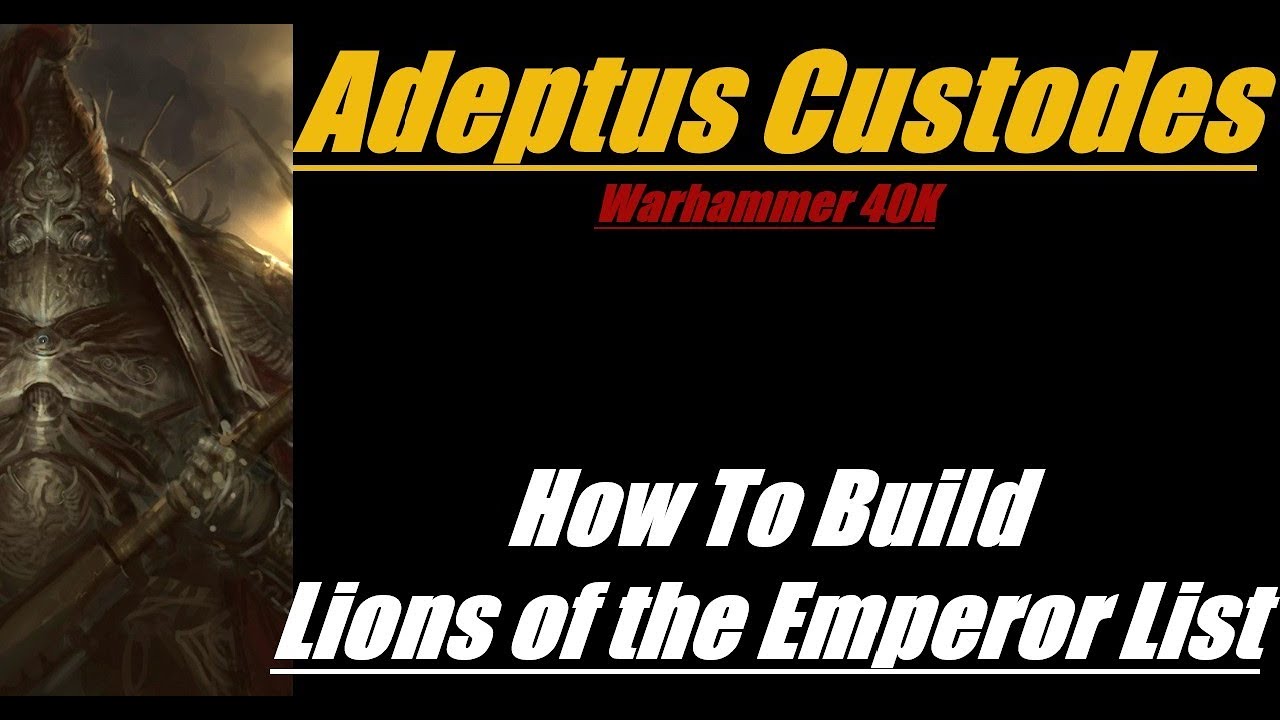 Адептус Кустодес: Как собрать армии Львов Императора (Warhammer 40K 10th Edition)