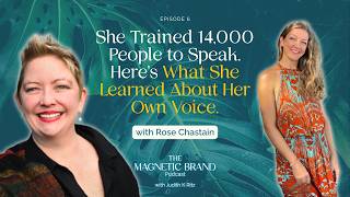 Ep. 6. She Trained 14,000 People to Speak. Here's What She Learned About Her Own Voice.