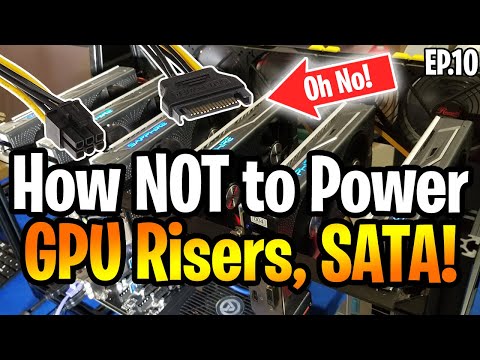 How NOT to Power Mining Rig GPU Risers - First Mining Rig