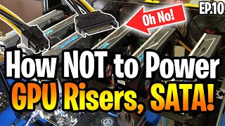 How NOT to Power Mining Rig GPU Risers - First Mining Rig