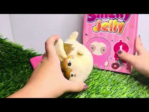 Satisfying unboxing scented smelly jelly plushy ASMR video