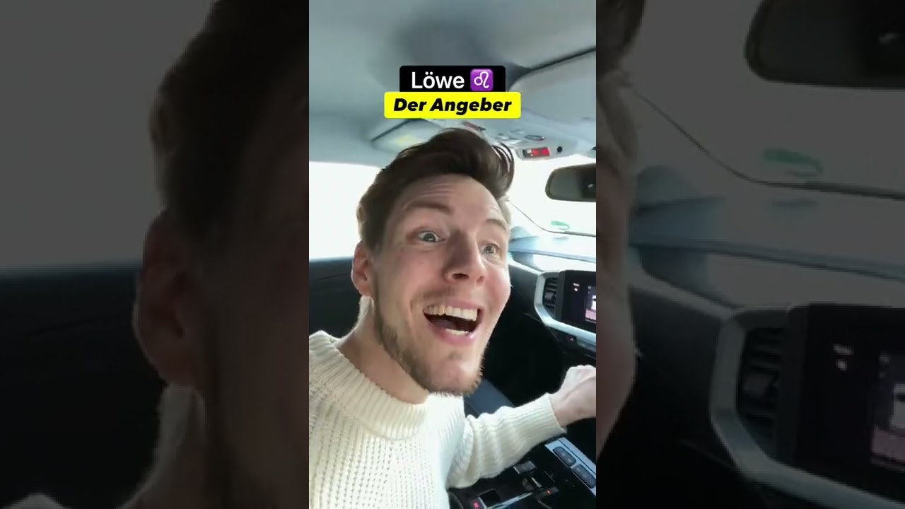 Sternzeichen beim AUTOFAHREN 