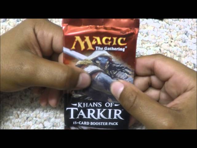 ASMR: MTG booster pack unboxing