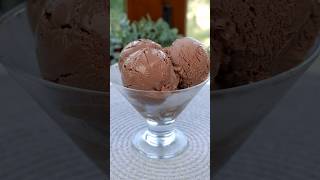 Chocolate Ice-Cream ? Only 3 ingredients asmr homemade shorts