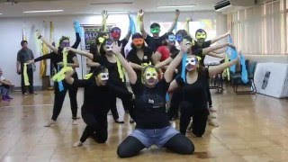ust graduate school christmas masskara festival 2015 health cluster performance