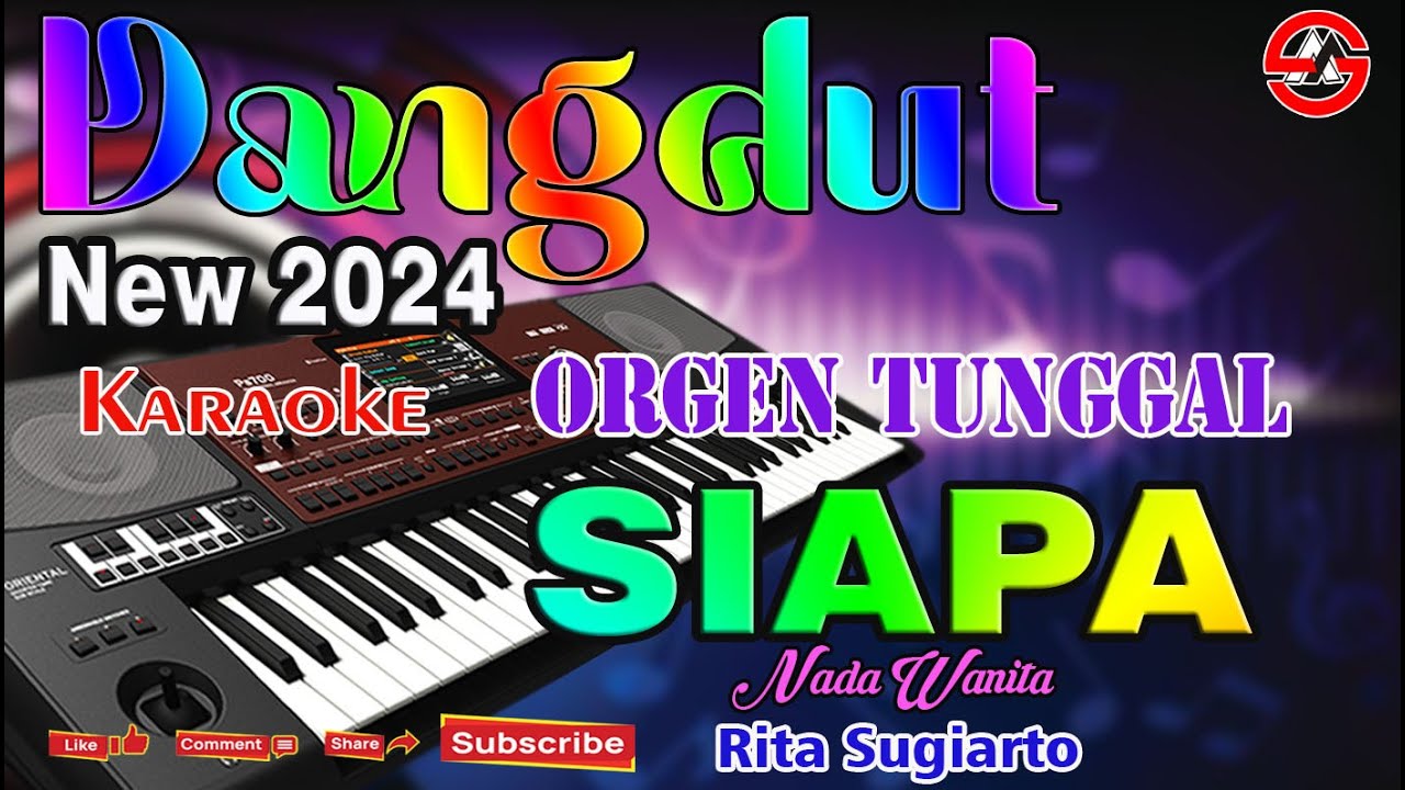 Siapa - Album Lawas Rita Sugiarto || Karaoke (Nada Wanita) Dangdut Orgen Tunggal