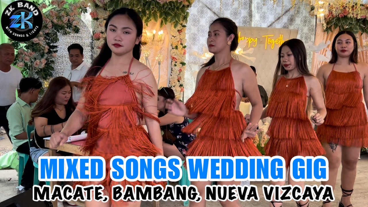 MIXED SONGS WEDDING GIG in NUEVA VIZCAYA