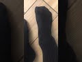 Sergio Removes His Shoes Black Socks And Airs Out His Hot Size 14 US Feet