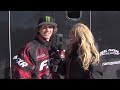 Carly Aplin interviews Kody Kamm | AMSOIL Championship Snocross
