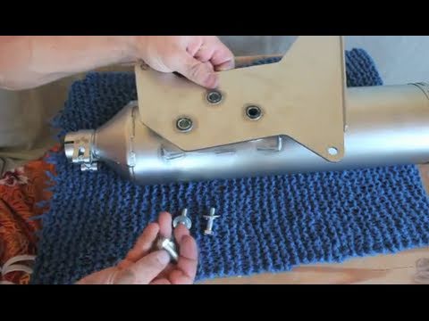 Vespa Gts Gtv Super 250 300 Leo Vince Exhaust Installation Part 1 Micbergsma