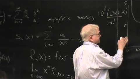 Lecture 16: Physical Mathematics at UNM Fall 2015