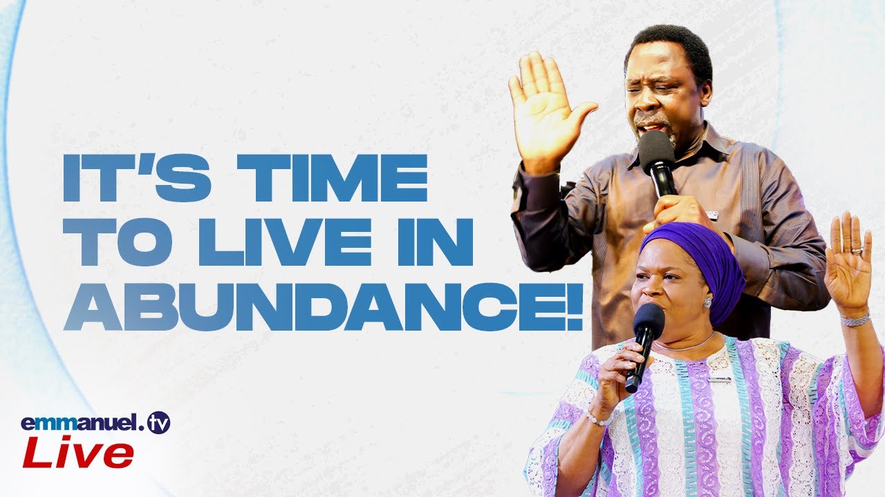 IT'S TIME TO LIVE IN ABUNDANCE! | SCOAN Mass Prayer 13.07.2025