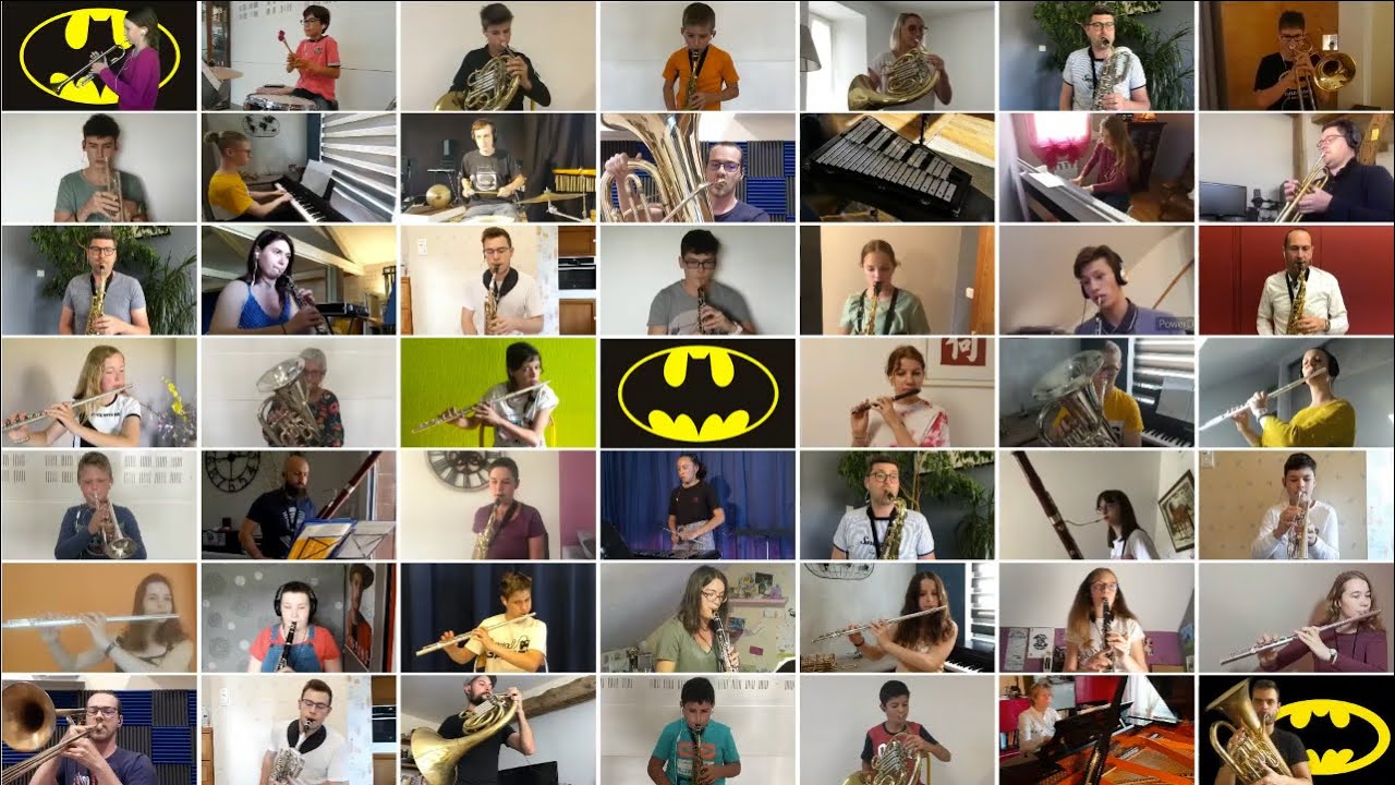 THE BATMAN THEME par l'Ecole de Musique de Mandeure