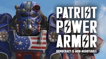 Patriotic Power Armor Paint - Plus, Rainbow Armor Paint & Pipboy Skins - Fallout 4 Creation Club
