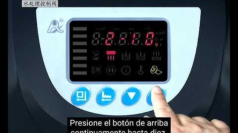 VÁLVULA RUNXIN F69A PROGRAMACIÓN SUBTITULADO