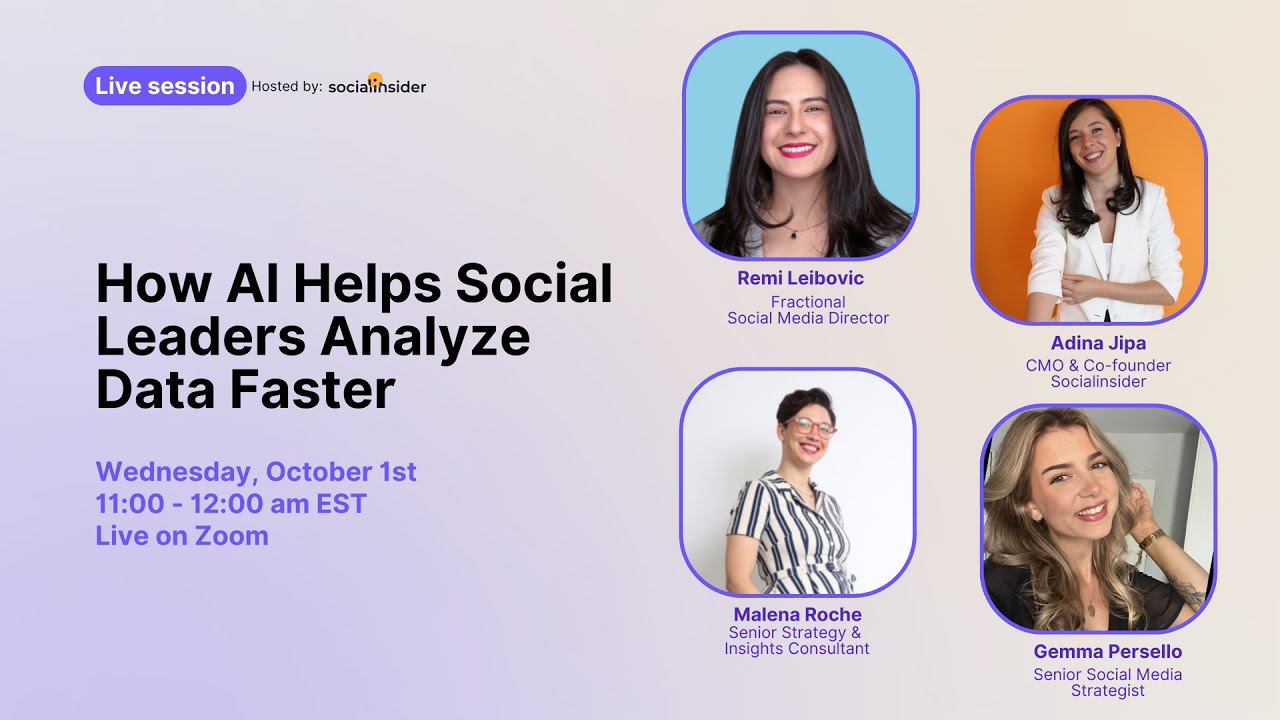How AI helps social leaders analyze data faster - YouTube