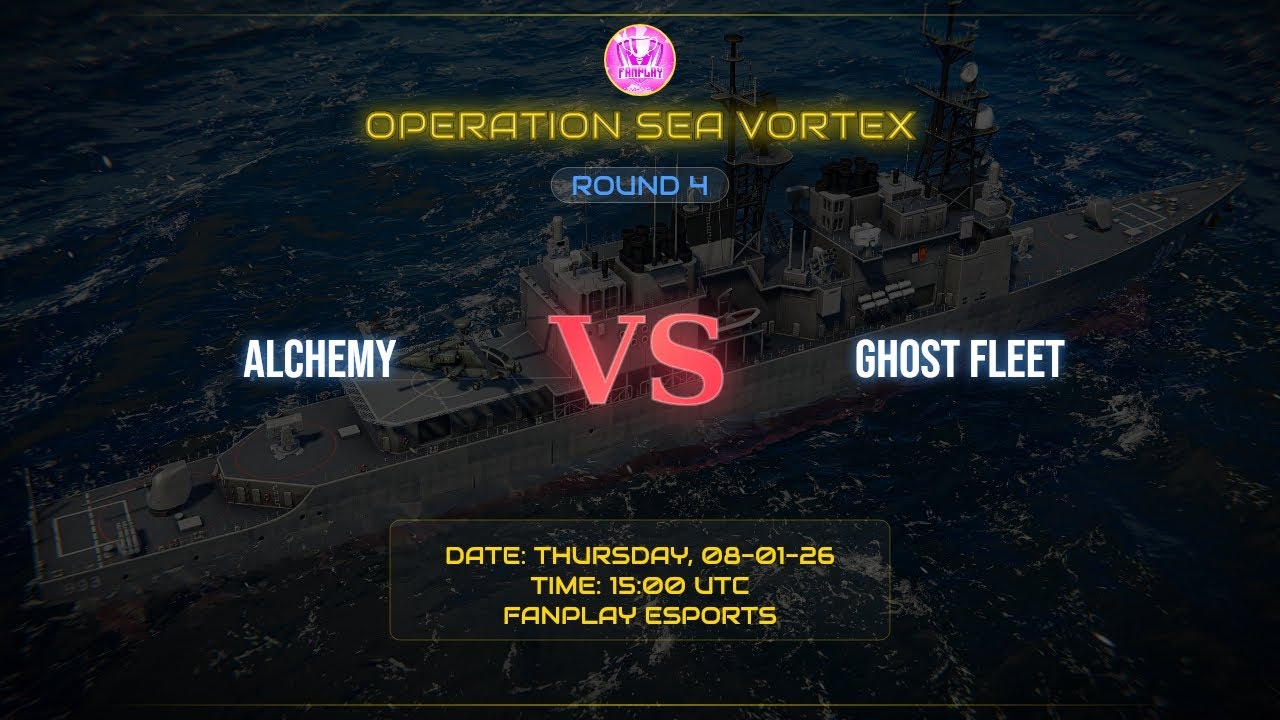 M1 alchemy vs Ghost Fleet | R4 | Operation Sea Vortex | FNP ESPORT
