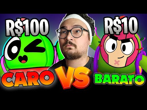 SPIKE CARO vs BARATO no BRAWL STARS #brawlstars #supercell #supercellcreator