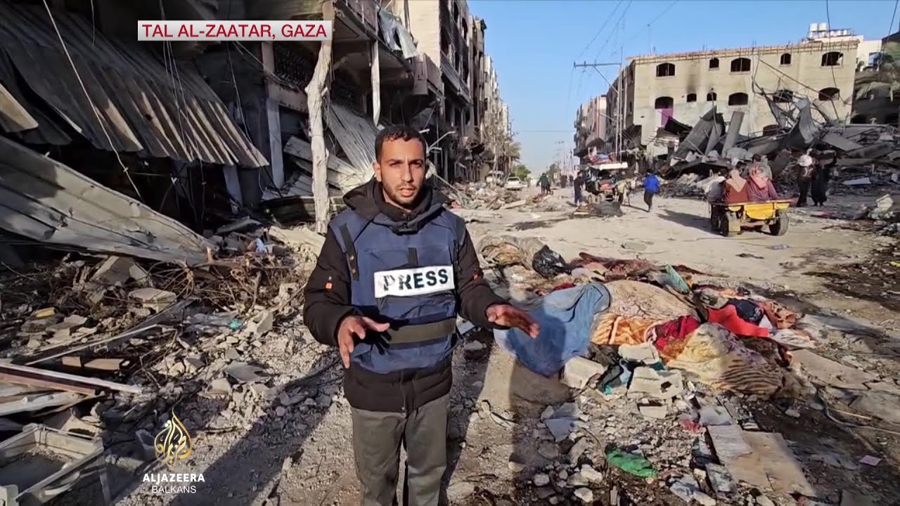 لقطات مروعة من شوارع غزة: جثث دهستها الجرافات