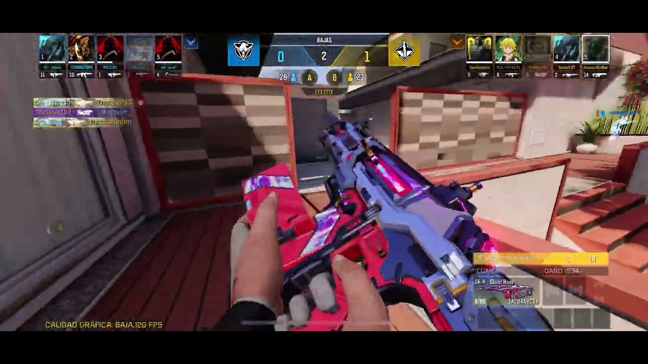 😱LA DR-H BLOOD ROSE PEGA MUY SABROSO UN ARMA MUY BUENA Y QUE TE AYUDARÁ A GANAR TUS PARTIDAS🔥
