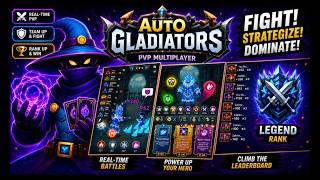 Auto Gladiators First Look & Gameplay Walkthrough | New PvP Multiplayer Game (Android) screenshot 4