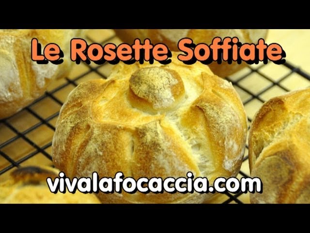 Ricetta Rosette Soffiate Fatte In Casa Youtube