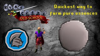 OSRS Ironman | Quickest way to gather pure essences for Runecrafting