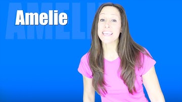 Learn to Spell AMELIE Toddler Song | Learn to Talk with Patty Shukla