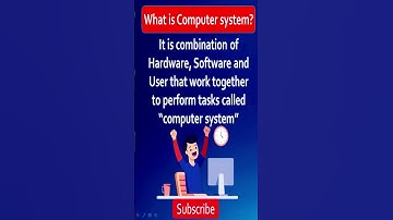 What Is Computer System? #computer #shorts #ytshorts #shortvideo #shortsviral #shortsfeed